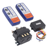 Kit De Relé De Guincho 12v 250a Com Relé De Controle Remoto