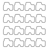 Kit De Reparo De Carburador De 16 Peças Bottom Shell Gasket