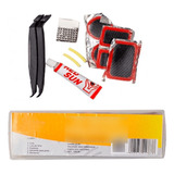 Kit De Reparo Remendo P/ Câmara De Ar Pneu Bike C/ Lixa Cola