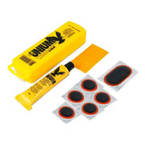 Kit De Reparo Remendo P/ Câmara De Ar Pneu Bike C/ Lixa Cola