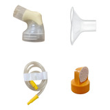 Kit De Reposição Medela Conector +mangueira +funil+ Valvula