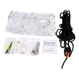 Kit De Sobrevivência C Outdoor Mosquetão Paracord Chaveiro F