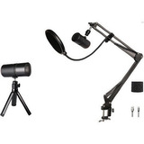 Kit De Streaming Thronmax M20 Microfone Suporte Pop Filter