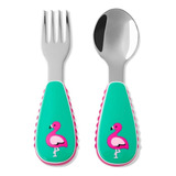 Kit De Talheres Zoo Flamingo - Skip Hop