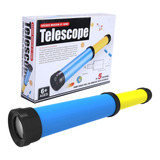 Kit De Telescópio Infantil Diy De