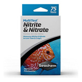 Kit De Teste De Nitrito E Nitrato Seachem Multitest