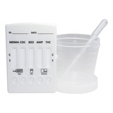 Kit De Teste Toxicológico P/ Thc, Coc, Anfet, Ma E Bzd
