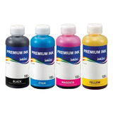 Kit De Tinta Corante Inktec Profeel E0017 P/epson | 4x 100ml