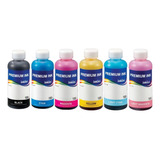 Kit De Tinta Corante Inktec Profeel P/epson E0017 | 6x 100ml
