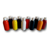 Kit De Tinta Para Aerografia Com 10 Cores Em Frascos 100 Ml