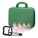 Kit De Ventosaterapia Massagem Alivio De Dores 10 Copos