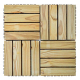 Kit Deck De Madeira Modular Base Plástica Isabela Hc