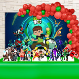 Kit Decoração De Festa Infantil Ben 10 M