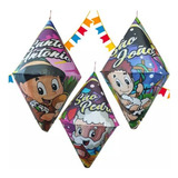Kit Decoração Festa Junina 3 Balões + 20 Metros Bandeirinhas