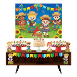 Kit Decoração Festa Junina Julina Arraiá Festa Fácil