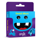 Kit Dental Album Premium Porta Dente De Leite Azul Angie ®