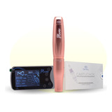 Kit Dermógrafo Dermia Pen Plume Rose + 10 Agulhas