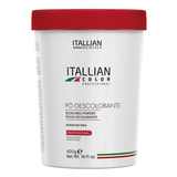 Kit Descolorante Itallian Color Professional Descolorante Em Pó Itallian Golden Silk Tom Branco 400 Ml