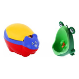 Kit Desfralde Troninho Musical E Redutor + Mictório Infantil