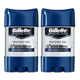 Kit Desodorante Gillette  Clear Gel