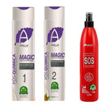 Kit Detok Sos Therapy Adlux Pós Progressiva Brazilian Liss