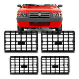 Kit Difusor Grade Ar Uno Mille Economy Fiorino 97 07 08/2013
