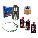 Kit Disco Embreagem + Junta + Filtro + Óleo Xt 600 / Tenere.