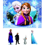 Kit Display De Chão Frozen 4 Peças+ Painel 2x1,50. (22)