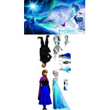 Kit Display De Chão Frozen 8 Peças+ Painel 2x1,50. (19)