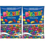 Kit Disqueti Chocolate Ao Leite 500g Com 2 Unidades Dori