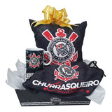 Kit Do Corinthians Copo Ou Caneca Avental E Almofada Oficial