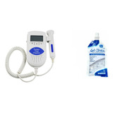 Kit Doppler Fetal Monitor Batimento Cardíaco Bebê + Gel