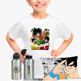 Kit Dragon Ball Z Goku Camiseta