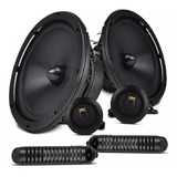 Kit Duas Vias 6' Bravox 190w Rms Cs60bk Crossover E Tweet