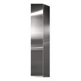 Kit Duto Quadrado Inox Escovado E Base Fixação De Coifa Ilha