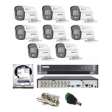 Kit Dvr Hikvision 16 Canais Acusense