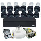 Kit Dvr Intelbras 16 Canais H.265