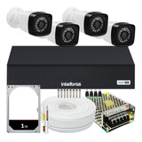 Kit Dvr Intelbras 8 Canais H.265