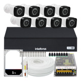 Kit Dvr Intelbras 8 Canais H.265