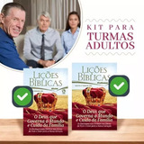Kit Ebd Revistas Adulto 26 Alunos +11 Prof + 3 Livro - Cpad