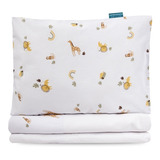 Kit Edredom Berço/mini Cama + Jogo De Lençol 3pçs Algodão