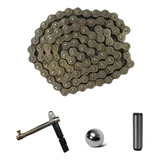 Kit Eixo Alavanca Pino Esfera Corrente Bicicleta Motorizada