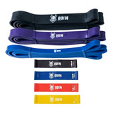 Kit Elastico Extensor Musculação Super Mini Band Odin Fit