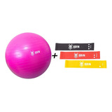Kit Elastico Para Exercicios + Bola