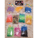 Kit Elásticos Coloridos Para Pulseiras Com