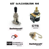 Kit Elétrica Washburn N4 Cts Switchcraft