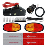 Kit Elétrico Carretinha Lanterna Canoinha Munheca E Chicote