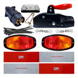 Kit Eletrico Carretinha Reboque Lanterna Canoinha Co Munheca