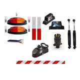 Kit Elétrico Faixas Munheca Carretinha Reboque 8m Cabo