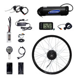 Kit Elétrico Traseiro Bicicleta 350w Bateria Lítio Samsung
